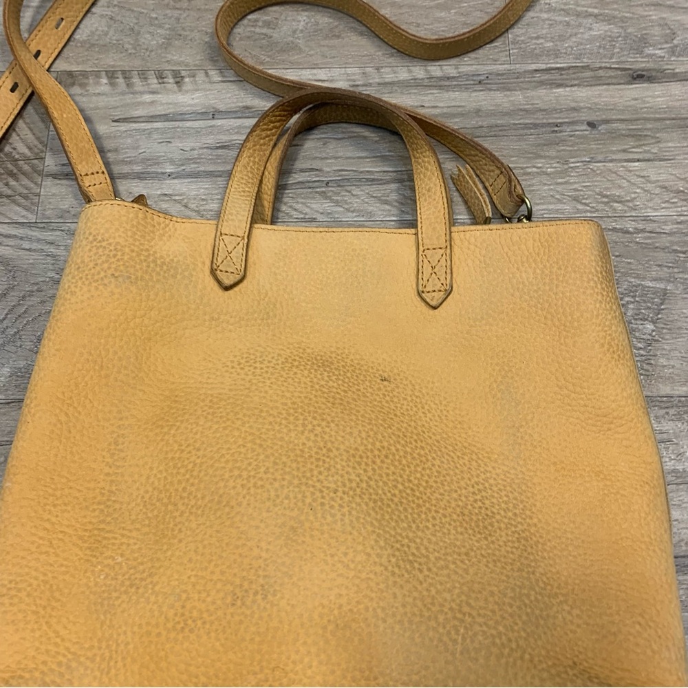 Madewell Transport Tote Crossbody Leather Bag - Picture 5 of 10